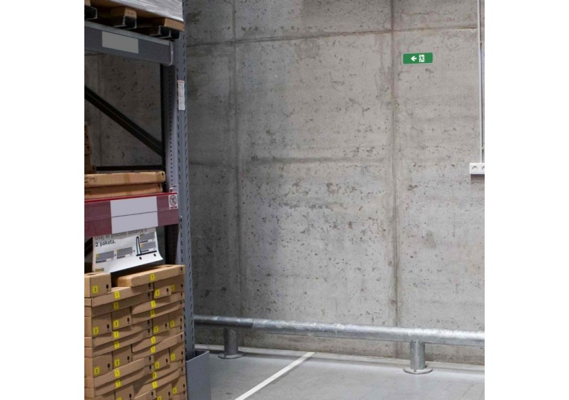 KIT Pictogramme autocollant "SORTIE VERS LA GAUCHE" + Bloc d'éclairage 3W - K-B1050-LEFTARROW - Barcelona LED KIT Pictogramme autocollant "SORTIE VERS LA GAUCHE" + Bloc d'éclairage 3W - K-B1050-LEFTARROW - Barcelona LED