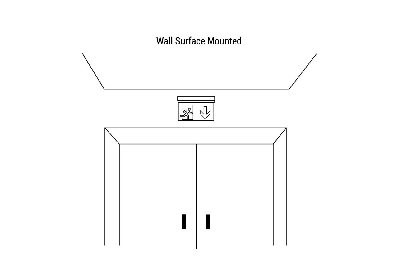 Bloc autonome d'éclairage de sécurité avec pictogramme "TOILETTES" - K-B1061-BAÑOS - Barcelona LED