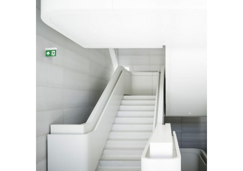 Bloc autonome d'éclairage de sécurité avec pictogramme "SORTIE VERS LE HAUT" - K-B1061-UPARROW - Barcelona LED