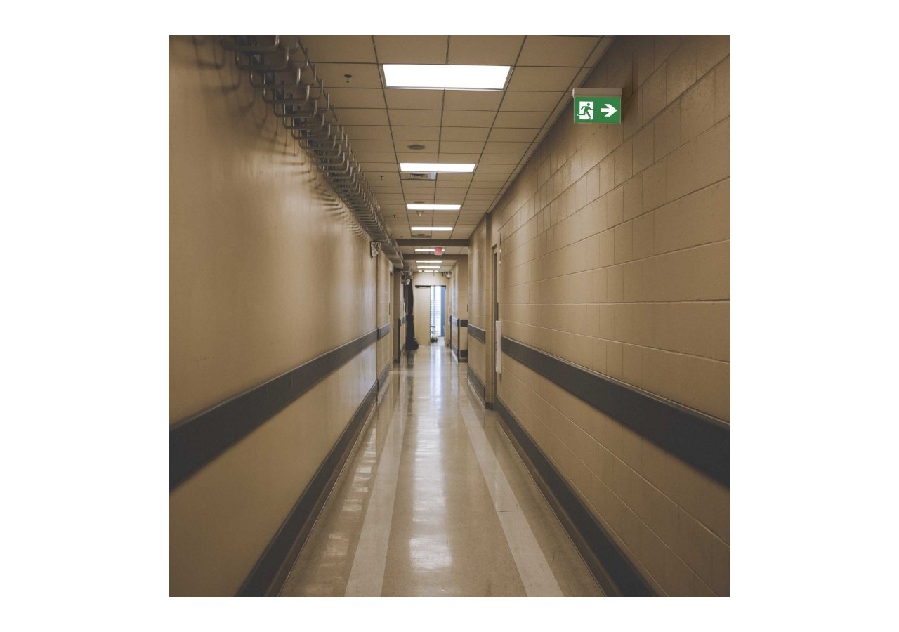 Bloc autonome d'éclairage de sécurité avec pictogramme "SORTIE LATÉRALE" - K-B1061-SIDEARROWS - Barcelona LED