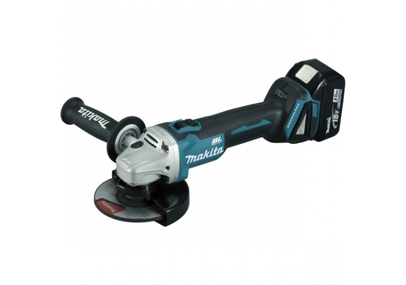 Meuleuse Diamètre  125 mm, 18 V Li-Ion 5 Ah - Makita : Confort'Mat