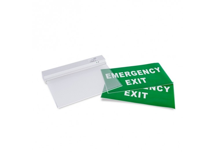 Bloc autonome d'éclairage de sécurité avec pictogramme "EMERGENCY EXIT" - K-B1061-EMEXIT - Barcelona LED 2