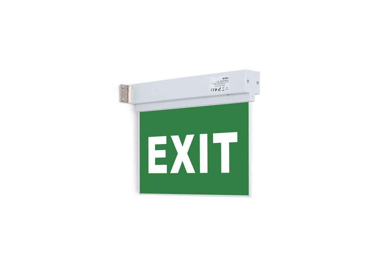 Bloc autonome d'éclairage de sécurité avec pictogramme "EXIT" - K-B1061-EXIT - Barcelona LED