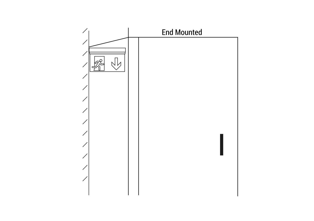Bloc autonome d'éclairage de sécurité avec pictogramme "EXIT" - K-B1061-EXIT - Barcelona LED