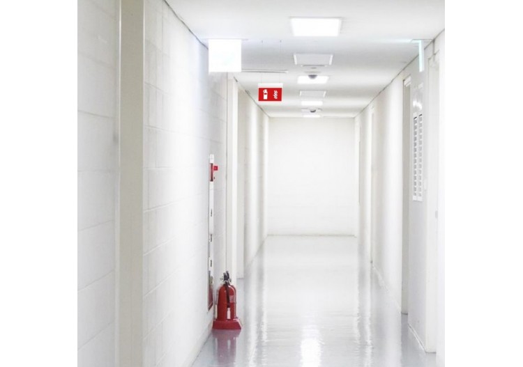 Bloc autonome d'éclairage de sécurité avec pictogramme "EXTINCTEUR"-Suspension - K-B1062-EXTINTOR - Barcelona LED 2