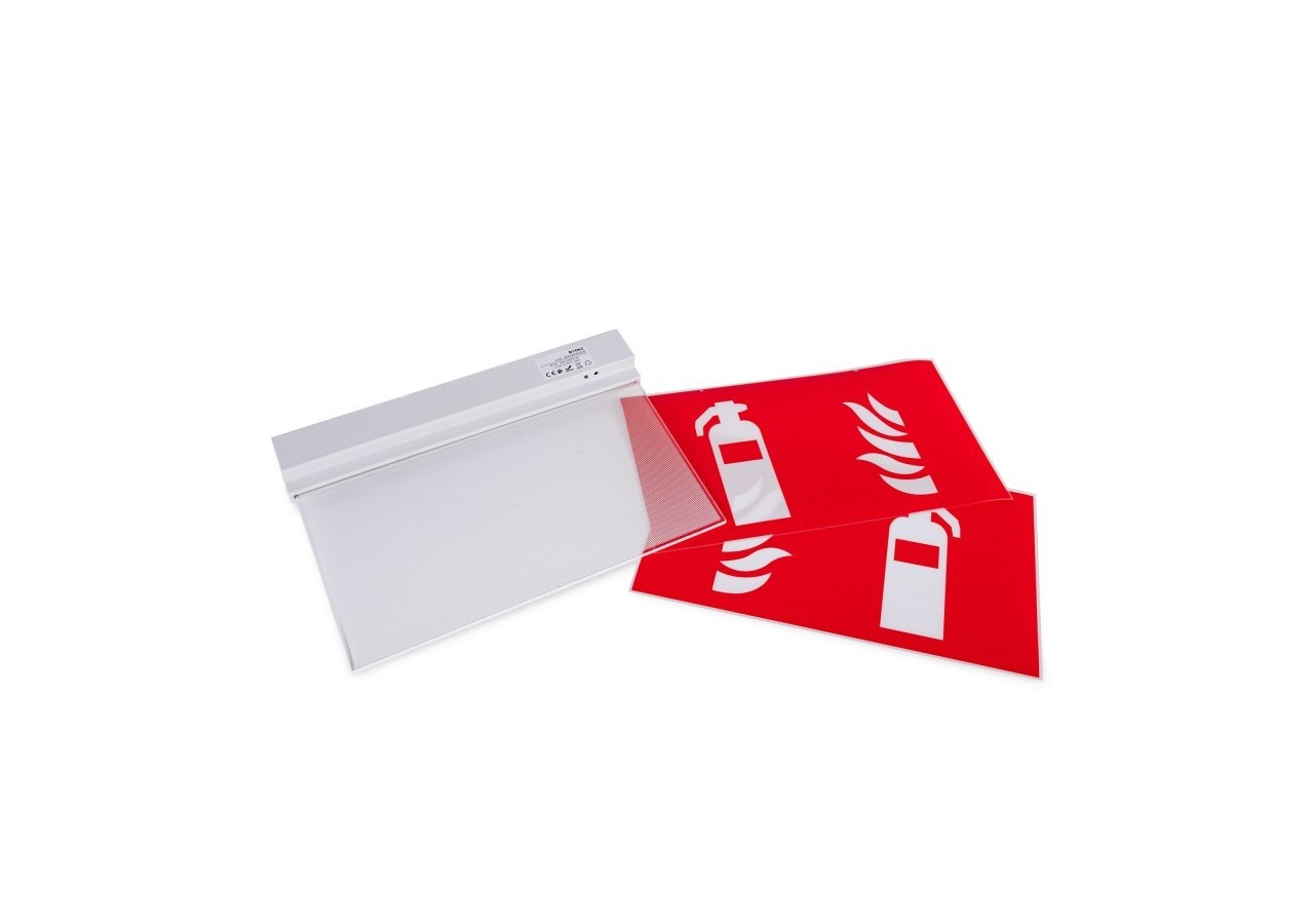 Bloc autonome d'éclairage de sécurité avec pictogramme "EXTINCTEUR"-Suspension - K-B1062-EXTINTOR - Barcelona LED