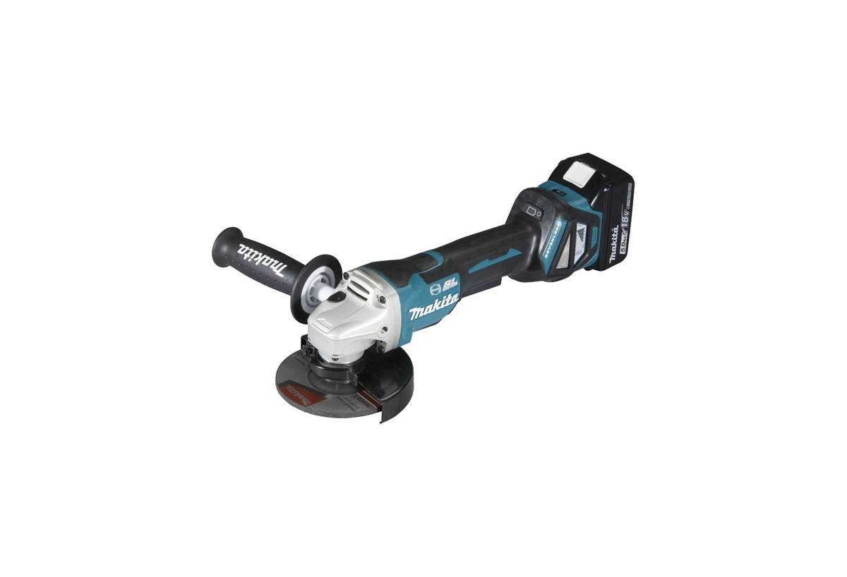 Meuleuse Diamètre  125 mm, 18 V Li-Ion 5 Ah - Makita : Confort'Mat