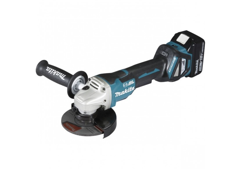 Meuleuse Diamètre  125 mm, 18 V Li-Ion 5 Ah - Makita : Confort'Mat