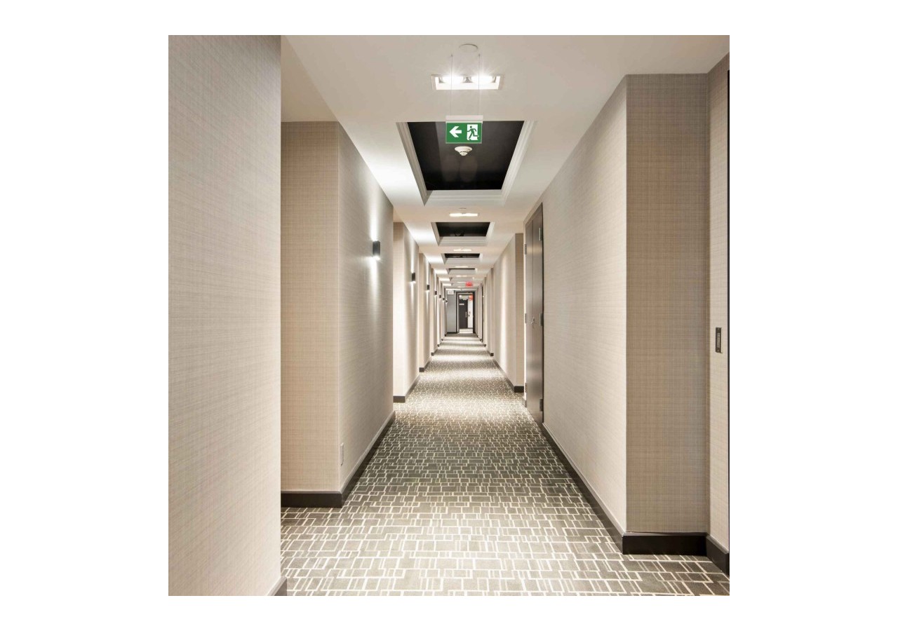 Bloc autonome d'éclairage de sécurité avec pictogramme "SORTIE LATÉRALE"-Suspension - K-B1062-SIDEARROWS - Barcelona LED