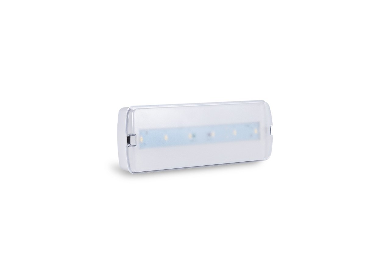 Kit Pictogramme autocollant "EMERGENCY EXIT" + Bloc d'éclairage 3W - K-B1050-EMEXIT - Barcelona LED