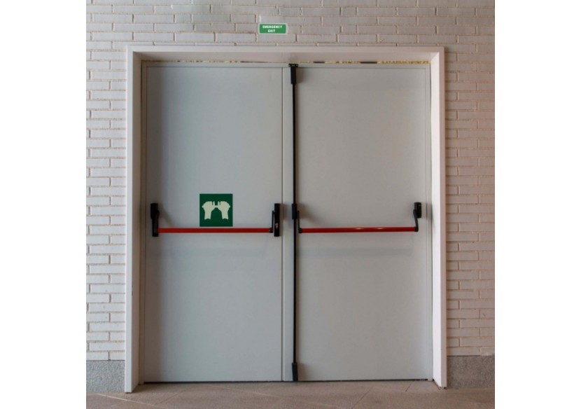 Kit Pictogramme autocollant "EMERGENCY EXIT" + Bloc d'éclairage 3W - K-B1050-EMEXIT - Barcelona LED Kit Pictogramme autocollant "EMERGENCY EXIT" + Bloc d'éclairage 3W - K-B1050-EMEXIT - Barcelona LED