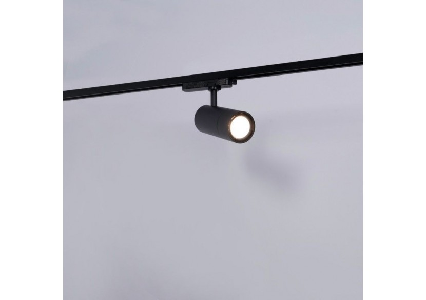 Spot LED sur rail monophasé CCT 25W-COB-Ouverture réglable 24-60 degrés - L6006-CCT-N - Barcelona LED Spot LED sur rail monophasé CCT 25W-COB-Ouverture réglable 24-60 degrés - L6006-CCT-N - Barcelona LED