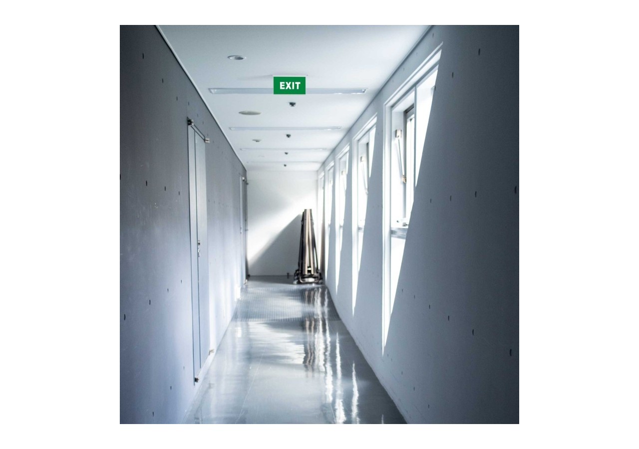 Bloc autonome d'éclairage de sécurité avec pictogramme "EXIT"-Encastrable - K-B1063-EXIT - Barcelona LED
