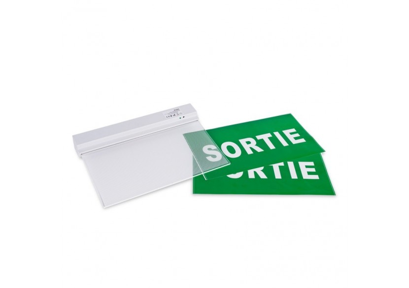 Bloc autonome d'éclairage de sécurité avec panneau "SORTIE" - K-B1061-SORTIE - Barcelona LED Bloc autonome d'éclairage de sécurité avec panneau "SORTIE" - K-B1061-SORTIE - Barcelona LED