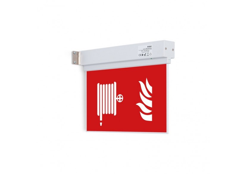 Bloc autonome d'éclairage de sécurité avec pictogramme "ROBINET D'INCENDIE ARMÉ" - K-B1061-BOCAINCENDIO - Barcelona LED Bloc autonome d'éclairage de sécurité avec pictogramme "ROBINET D'INCENDIE ARMÉ" - K-B1061-BOCAINCENDIO - Barcelona LED