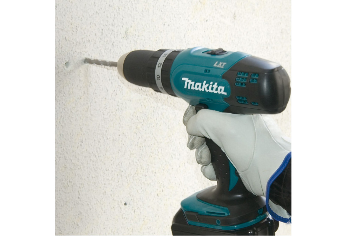 Perceuse visseuse à percussion 18 V Li-Ion 3 Ah usage occasionnel - Makita : Confort'Mat