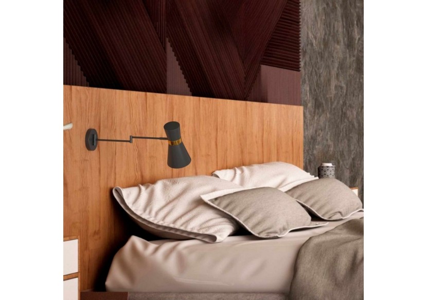 Applique murale avec bras articulé "Mode" - LN3008-ND - Barcelona LED Applique murale avec bras articulé "Mode" - LN3008-ND - Barcelona LED