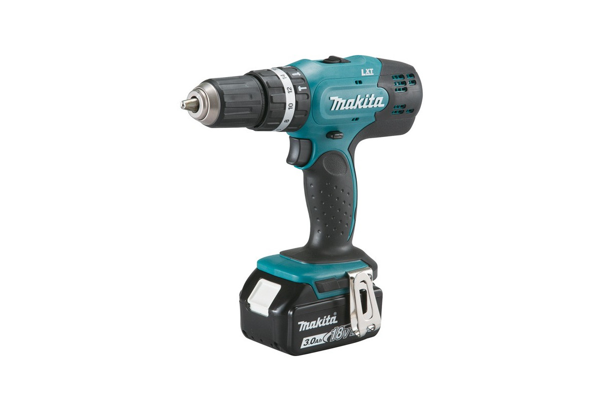 Perceuse visseuse à percussion 18 V Li-Ion 3 Ah usage occasionnel - Makita : Confort'Mat