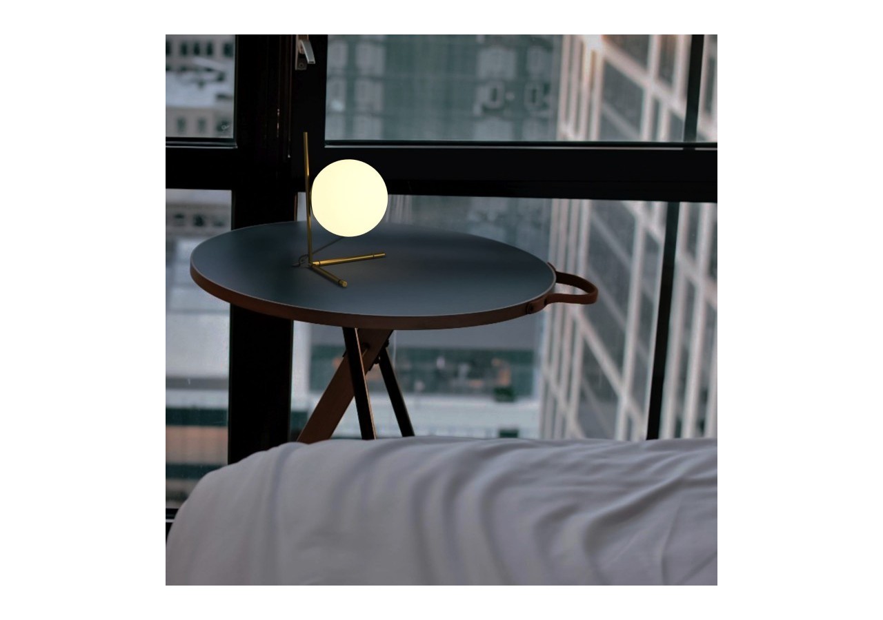 Lampe à poser globe en verre "Ripper" - LD1011-D - Barcelona LED