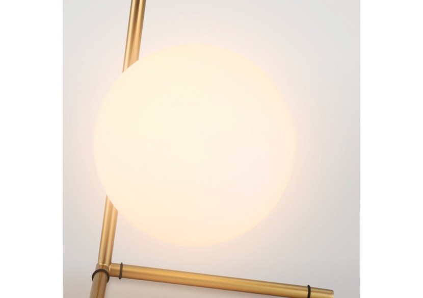 Lampe à poser globe en verre "Ripper" - LD1011-D - Barcelona LED Lampe à poser globe en verre "Ripper" - LD1011-D - Barcelona LED