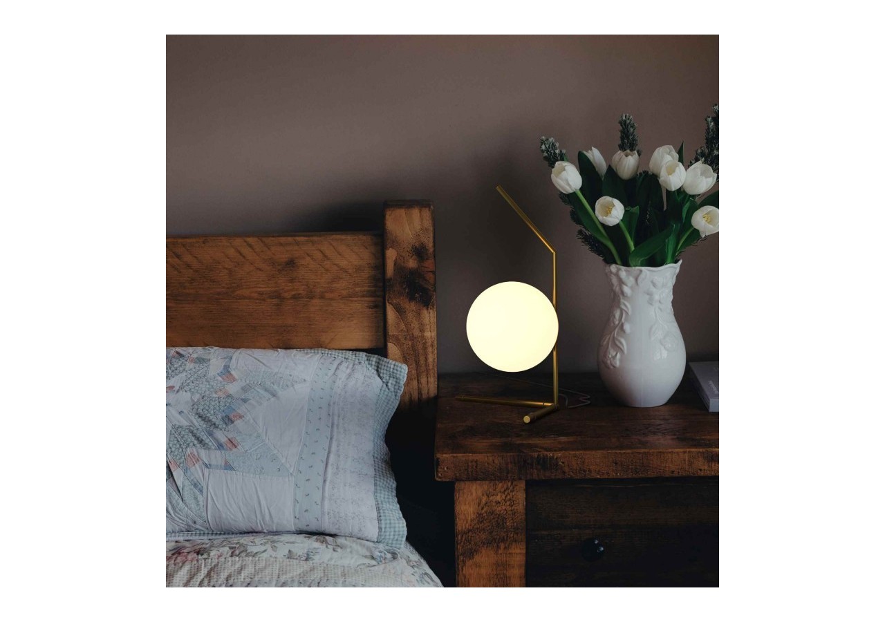 Lampe à poser globe en verre "Octo" - LD1012-D - Barcelona LED
