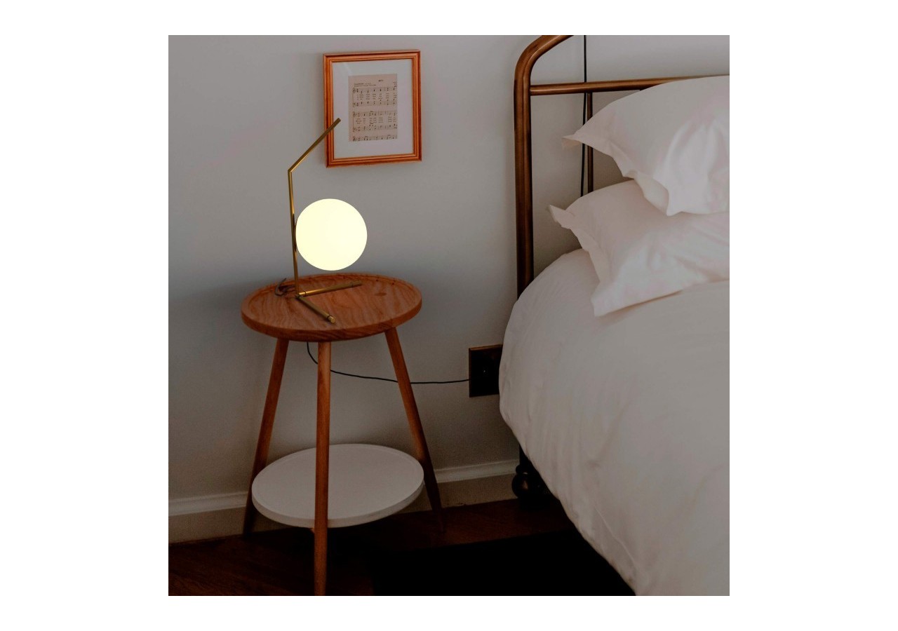 Lampe à poser globe en verre "Octo" - LD1012-D - Barcelona LED