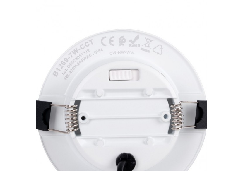 Downlight PRO 7W-CCT-148lm/W-IP54-UGR19-Coupe diamètre 75mm - B1269-7W-CCT - Barcelona LED