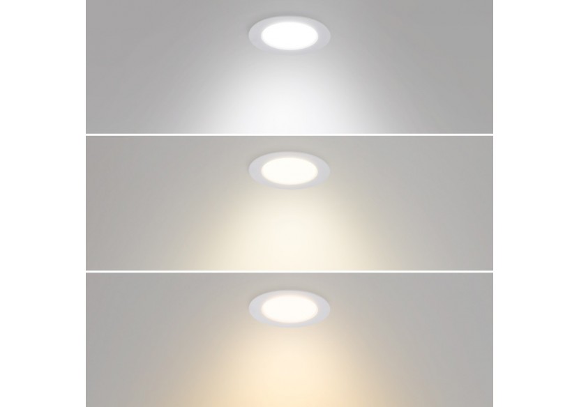 Downlight PRO 7W-CCT-148lm/W-IP54-UGR19-Coupe diamètre 75mm - B1269-7W-CCT - Barcelona LED