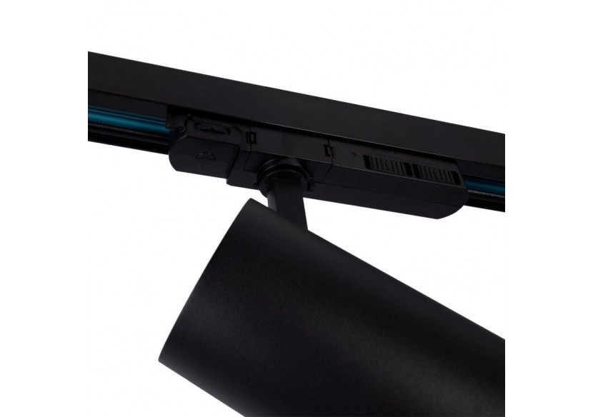 Spot LED sur rail triphasé CCT-Puissance réglable 30-40W-COB-Multiangle 24-60 degrés . - L6007-CCT-N - Barcelona LED