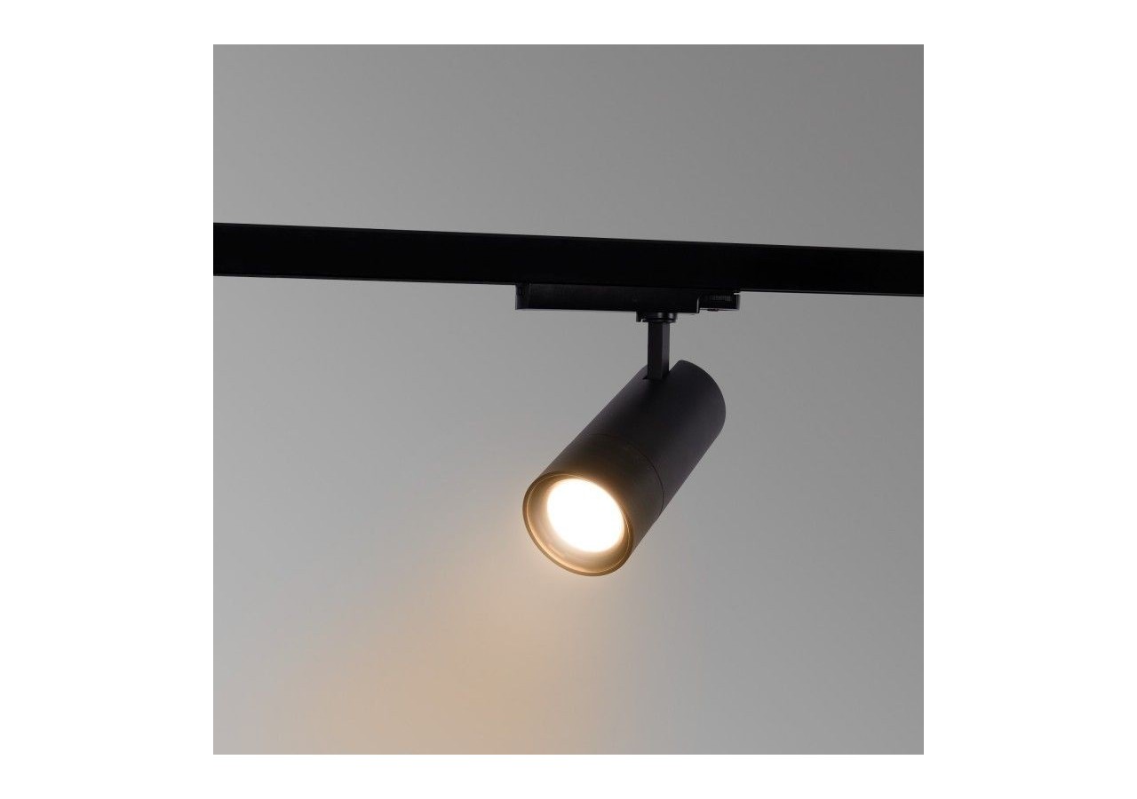 Spot LED sur rail triphasé CCT-Puissance réglable 30-40W-COB-Multiangle 24-60 degrés . - L6007-CCT-N - Barcelona LED