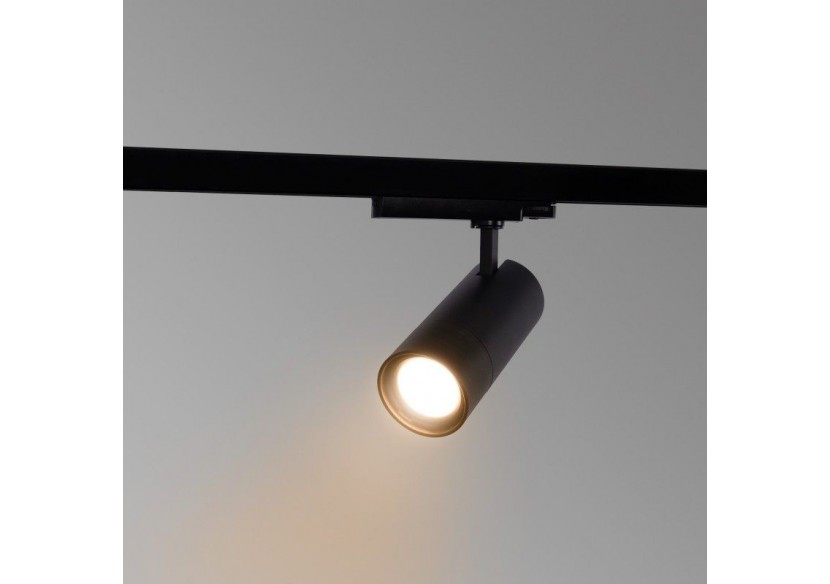 Spot LED sur rail triphasé CCT-Puissance réglable 30-40W-COB-Multiangle 24-60 degrés . - L6007-CCT-N - Barcelona LED