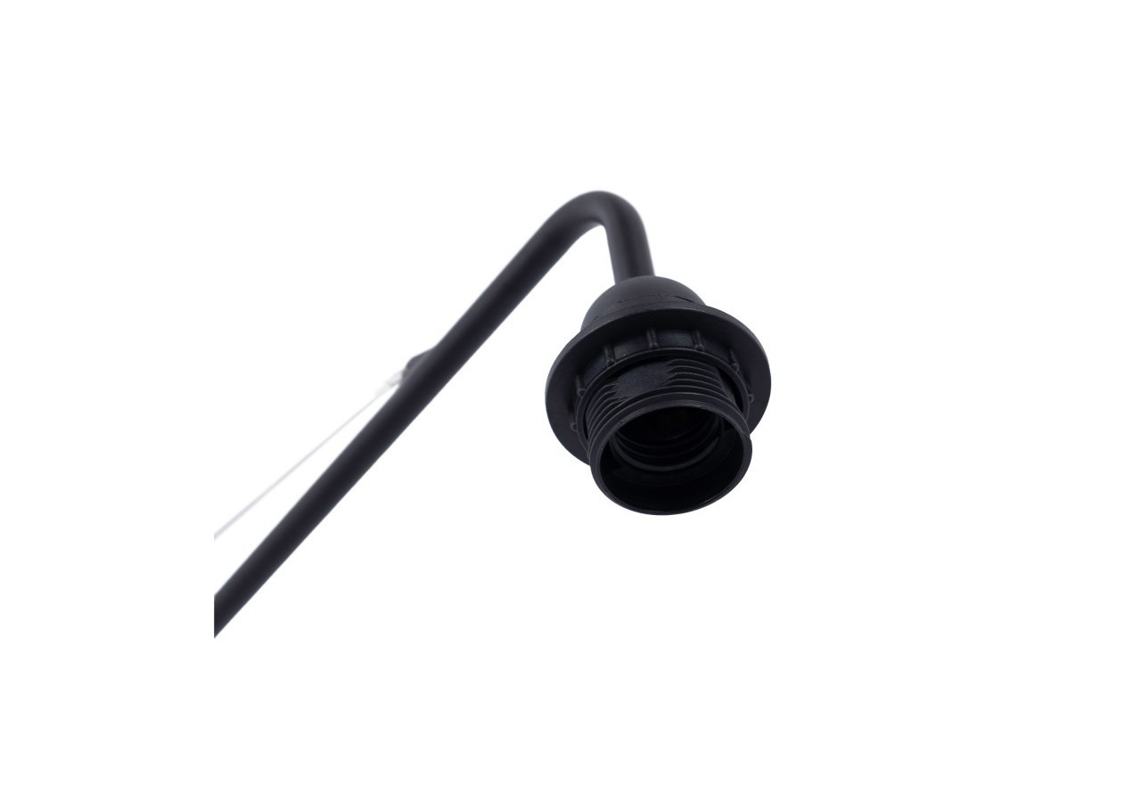 Applique murale orientable avec câble et prise "Pitt" / Inspiration "Petite Potence" - L3094-N - Barcelona LED