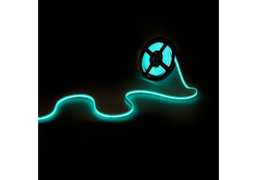 Ruban LED COB 24V DC-RGB-12W/m-12mm-IP67-Rouleau de 5m-Sécable tous les 33mm - BLSCOB-24V12W-IP67-RGB - Barcelona LED