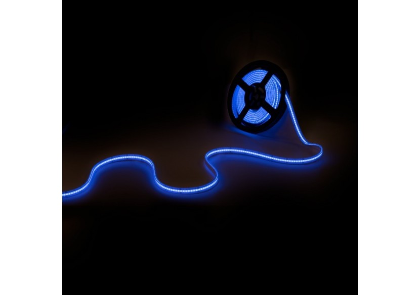 Ruban LED COB 24V DC-RGB-12W/m-12mm-IP67-Rouleau de 5m-Sécable tous les 33mm - BLSCOB-24V12W-IP67-RGB - Barcelona LED