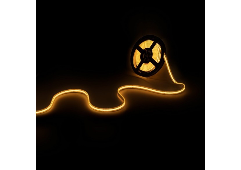 Ruban LED COB 24V DC-RGB-12W/m-12mm-IP67-Rouleau de 5m-Sécable tous les 33mm - BLSCOB-24V12W-IP67-RGB - Barcelona LED