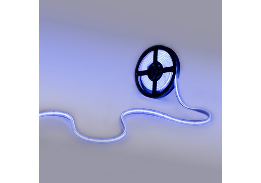 Ruban LED COB 24V DC-RGB / RGBWW-19W/m-14mm-IP67-Rouleau de 5m-Sécable tous les 33mm - BLSCOB-24V19W-IP67-RGBWW - Barcelona LED