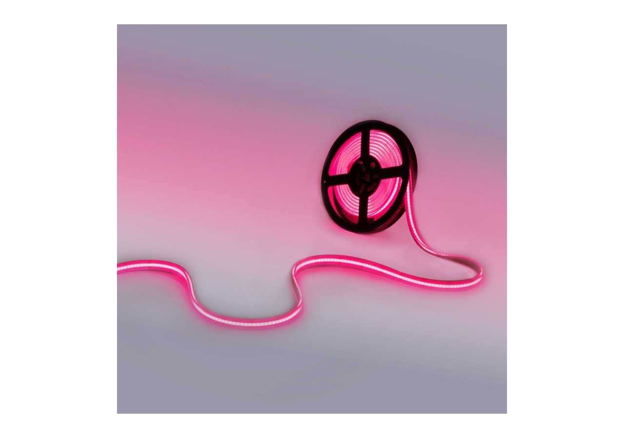 Ruban LED COB 24V DC-RGB / RGBWW-19W/m-14mm-IP67-Rouleau de 5m-Sécable tous les 33mm - BLSCOB-24V19W-IP67-RGBWW - Barcelona LED