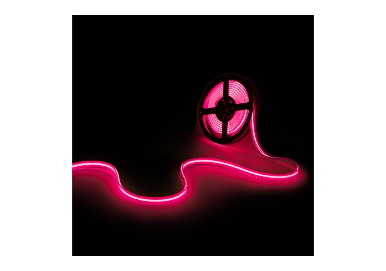 Ruban LED COB 24V DC-RGB / RGBWW-19W/m-14mm-IP67-Rouleau de 5m-Sécable tous les 33mm - BLSCOB-24V19W-IP67-RGBWW - Barcelona LED