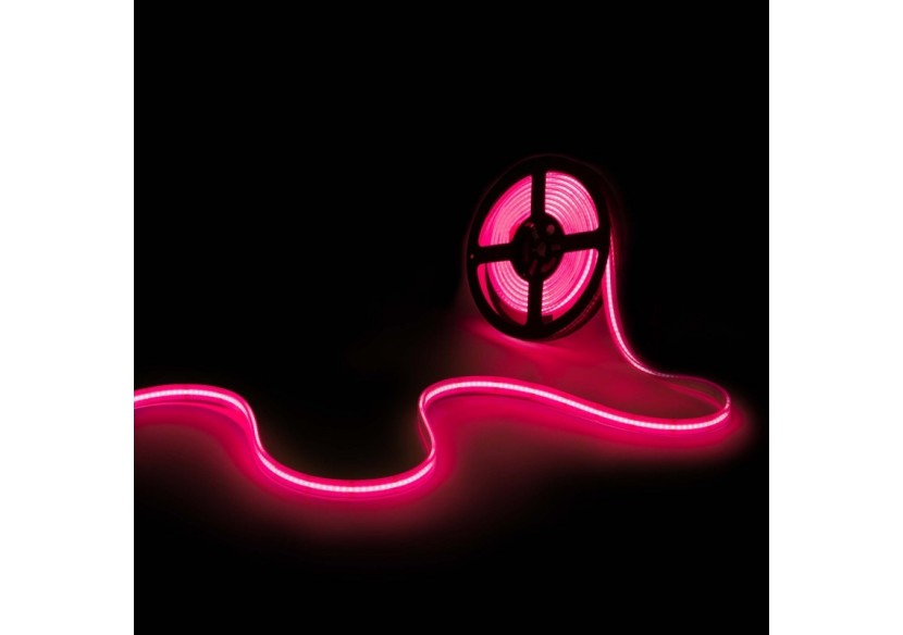 Ruban LED COB 24V DC-RGB / RGBWW-19W/m-14mm-IP67-Rouleau de 5m-Sécable tous les 33mm - BLSCOB-24V19W-IP67-RGBWW - Barcelona LED