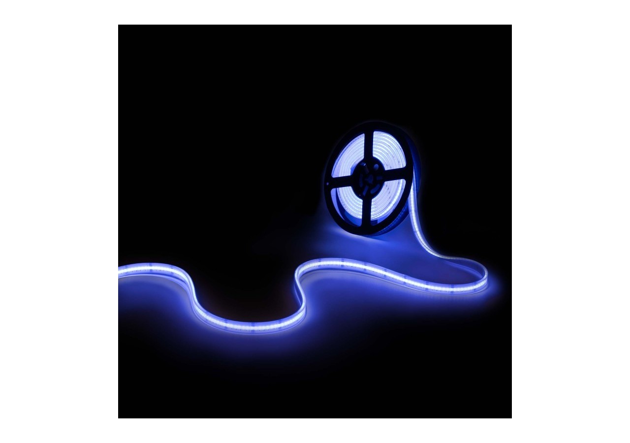 Ruban LED COB 24V DC-RGB / RGBWW-19W/m-14mm-IP67-Rouleau de 5m-Sécable tous les 33mm - BLSCOB-24V19W-IP67-RGBWW - Barcelona LED