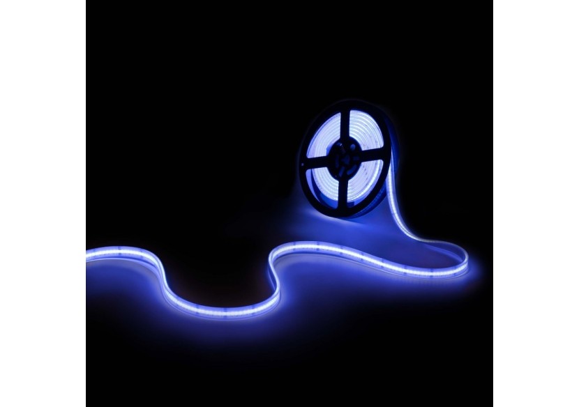 Ruban LED COB 24V DC-RGB / RGBWW-19W/m-14mm-IP67-Rouleau de 5m-Sécable tous les 33mm - BLSCOB-24V19W-IP67-RGBWW - Barcelona LED