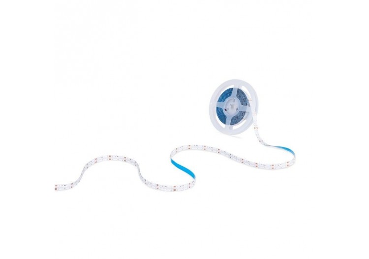 Ruban LED COB 24V DC-RGB-12W/m-10mm-IP20-Rouleau de 5m-Sécable tous les 33mm - BLSCOB-24V12W-IP20-RGB - Barcelona LED