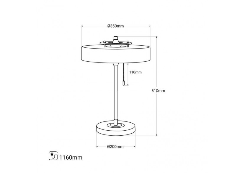 Lampe de table design "Gadsby" - L3092-V - Barcelona LED