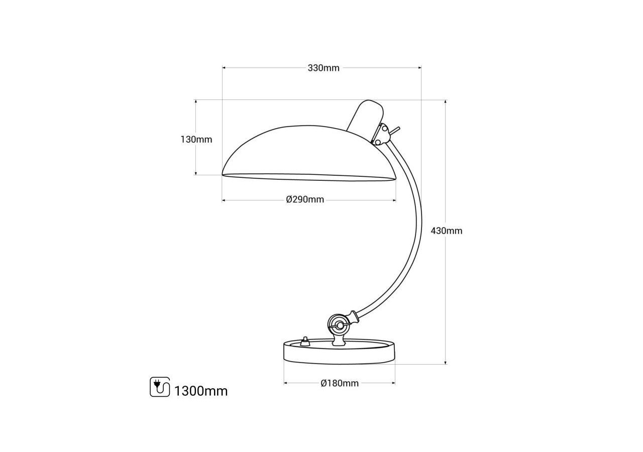 Lampe de table design "Ulia" - L3090-N - Barcelona LED