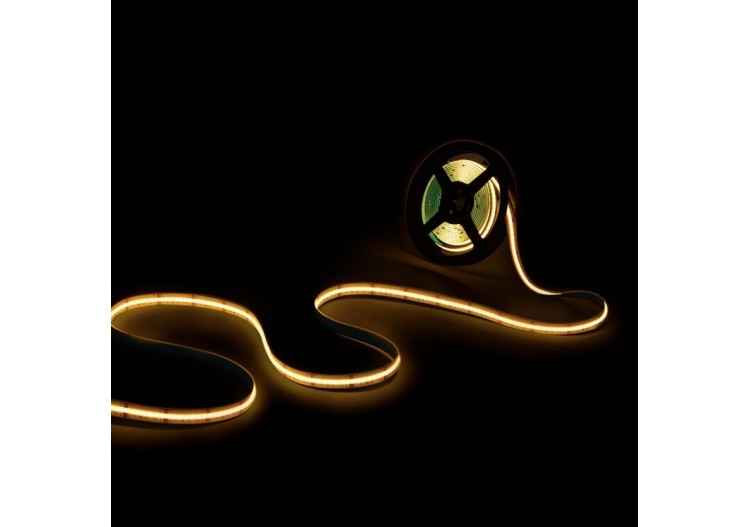 Ruban LED COB 24V DC-RGB / RGBWW-19W/m-12mm-IP20-Rouleau de 5m-Sécable tous les 33mm - BLSCOB-24V19W-IP20-RGBWW - Barcelona LED 2