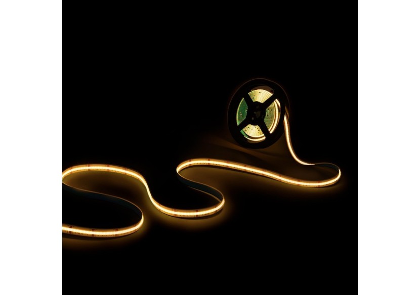 Ruban LED COB 24V DC-RGB / RGBWW-19W/m-12mm-IP20-Rouleau de 5m-Sécable tous les 33mm - BLSCOB-24V19W-IP20-RGBWW - Barcelona LED