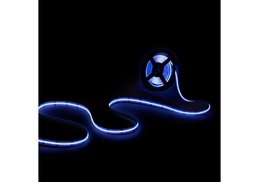 Ruban LED COB 24V DC-RGB / RGBWW-19W/m-12mm-IP20-Rouleau de 5m-Sécable tous les 33mm - BLSCOB-24V19W-IP20-RGBWW - Barcelona LED