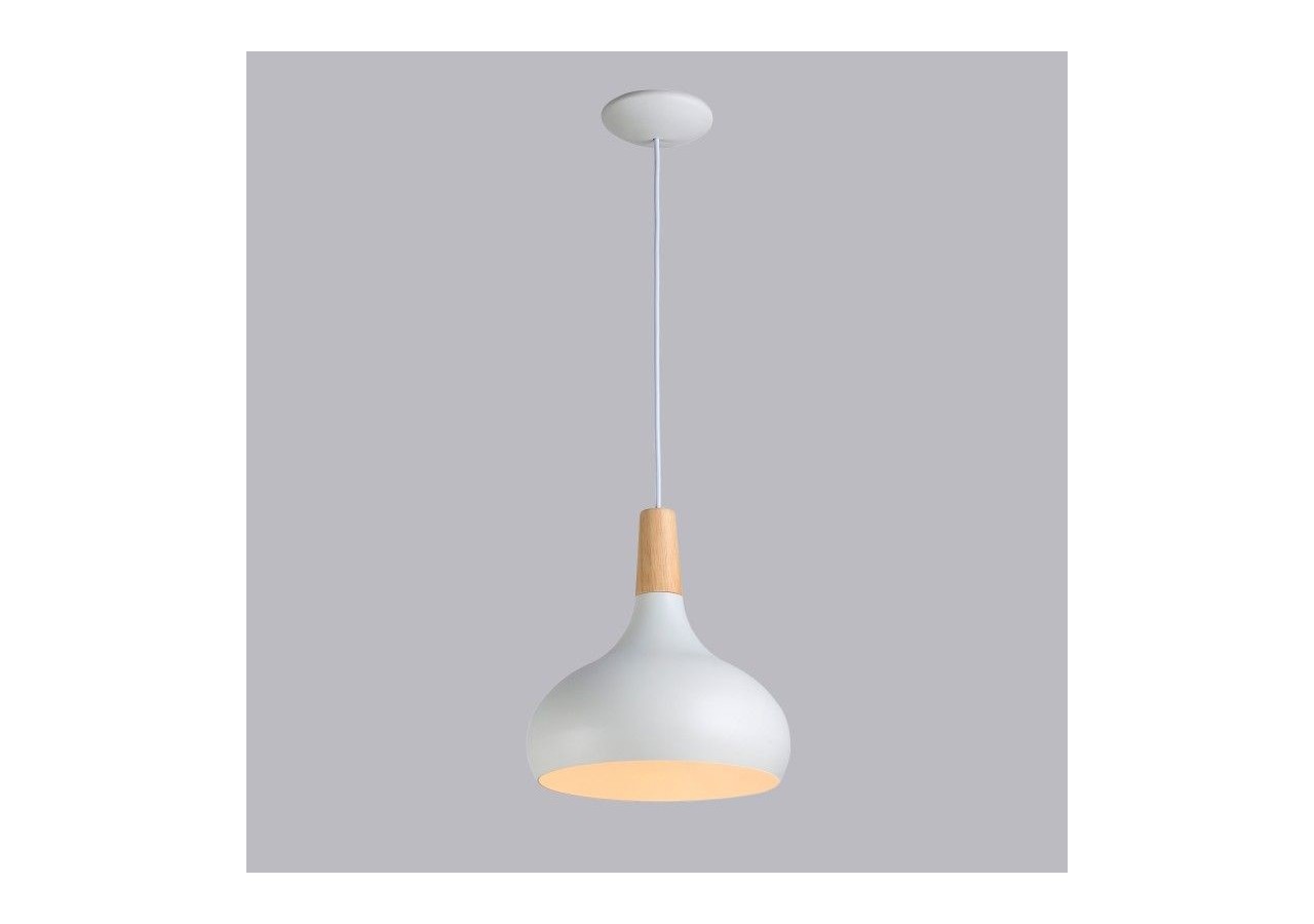 Suspension en métal et bois "Loop" - LN3020-B - Barcelona LED
