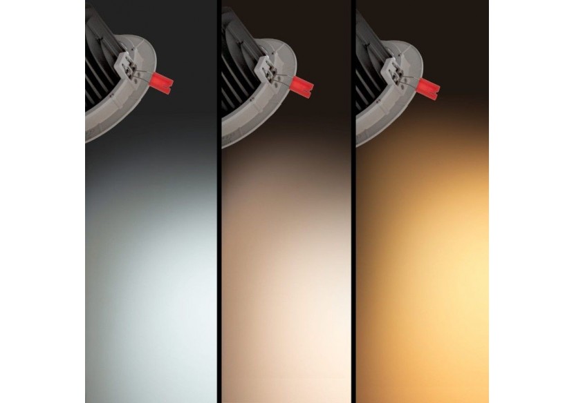 Spot LED encastrable COB CCT 42W-IRC90-Puce Bridgelux-Driver Lifud-IP20-Coupe diamètre 215mm - B1268-CCT - Barcelona LED Spot LED encastrable COB CCT 42W-IRC90-Puce Bridgelux-Driver Lifud-IP20-Coupe diamètre 215mm - B1268-CCT - Barcelona LED