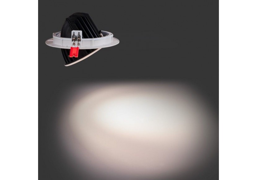 Spot LED encastrable COB CCT 42W-IRC90-Puce Bridgelux-Driver Lifud-IP20-Coupe diamètre 215mm - B1268-CCT - Barcelona LED Spot LED encastrable COB CCT 42W-IRC90-Puce Bridgelux-Driver Lifud-IP20-Coupe diamètre 215mm - B1268-CCT - Barcelona LED